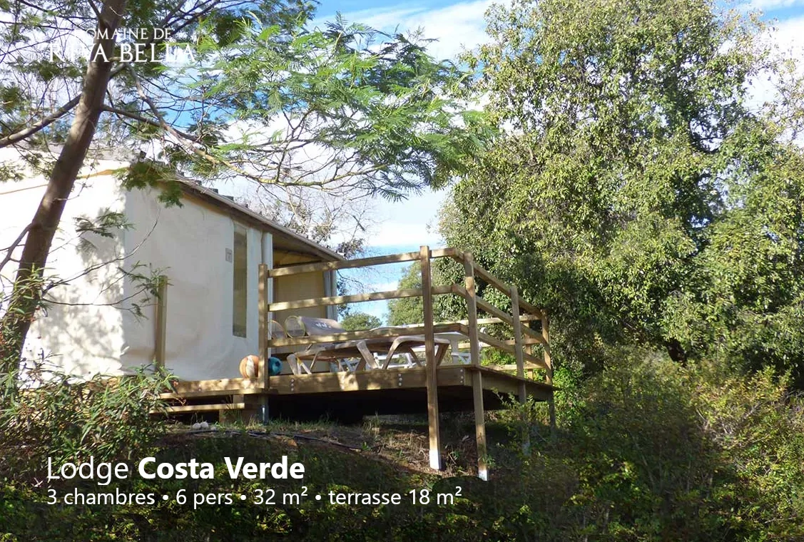 Location naturiste Corse - Lodge Costa Verde 01